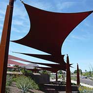 Shade sail square for sun projects